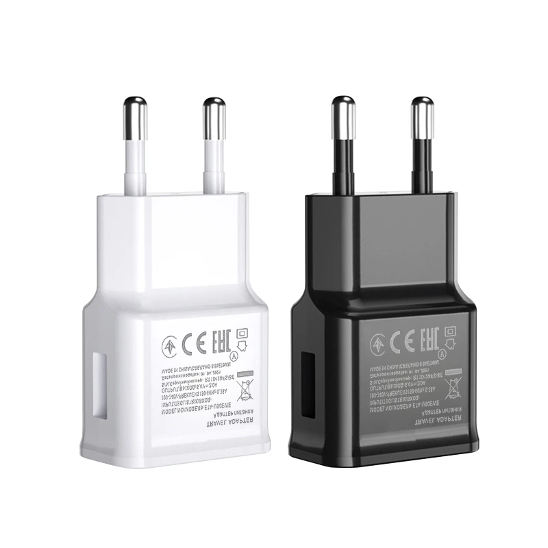 High Quality Adaptive Fast Charger Wall Adapter USB Quick Charger for Samsung S10 S8 S6 QC 3.0 10W Output Power 5V/2A for Laptop