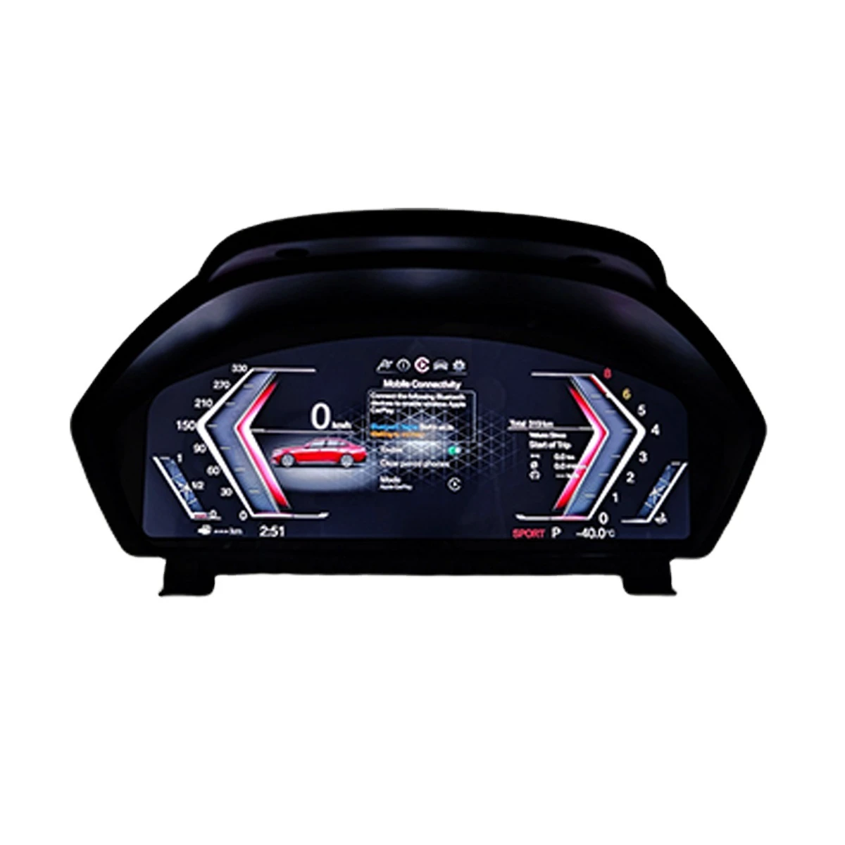 Suitable for BMW LCD Instrument Panel with Seven Mode Three Color Carplay F10 F20 F21 F22 F23 F30 F31 F32 F33 All Series