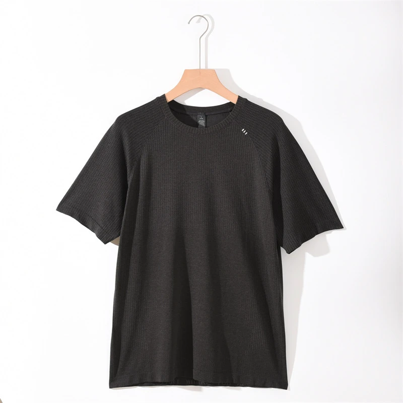 JLM Sports Short Sleeve Summer Breathable Quick-drying Loose Fit Fitness Yoga Training Running Bacteriostatic Clothes