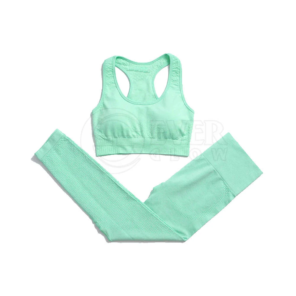 Women's Fitness Yoga Set Polyester/Nylon Breathable Eco-Friendly Quick Dry Plus Size Customized 2-Piece Solid Casual Long Set