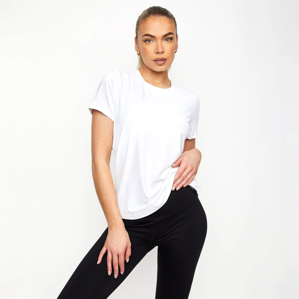 Wholesale Best Selling Women's T-Shirt High Quality Custom Made O-Neck Casual Solid Quick Dry Breathable Plus Size Lightweight