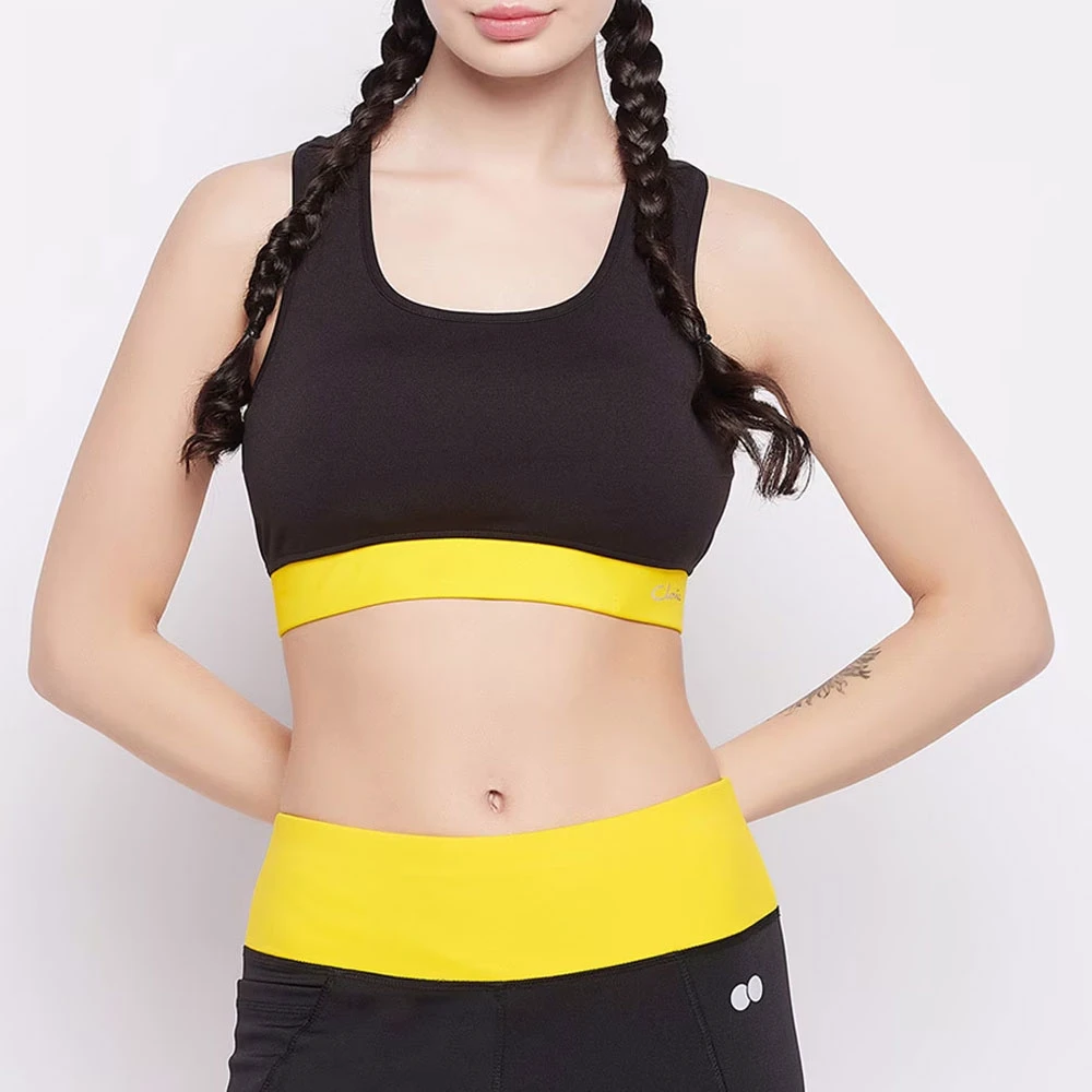 High Quality Women's Yoga Fitness Sports Bra Front Twisted Adjustable Straps Removable Pads Medium Support Breathable Quick Dry