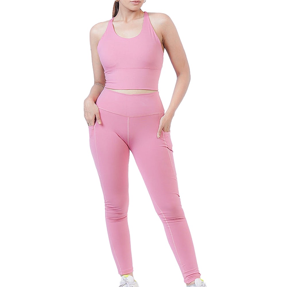New Best Wholesale 2pcs Custom Printing Logo Eco Friendly Yoga High Stretch Clothing Women Yoga Set Women Sport Suit Set