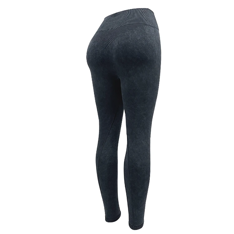 Custom Women High Waist Gym Activewear Butt Lift Yoga Pants Elastic Compression Scrunch Seamless Yoga Leggings