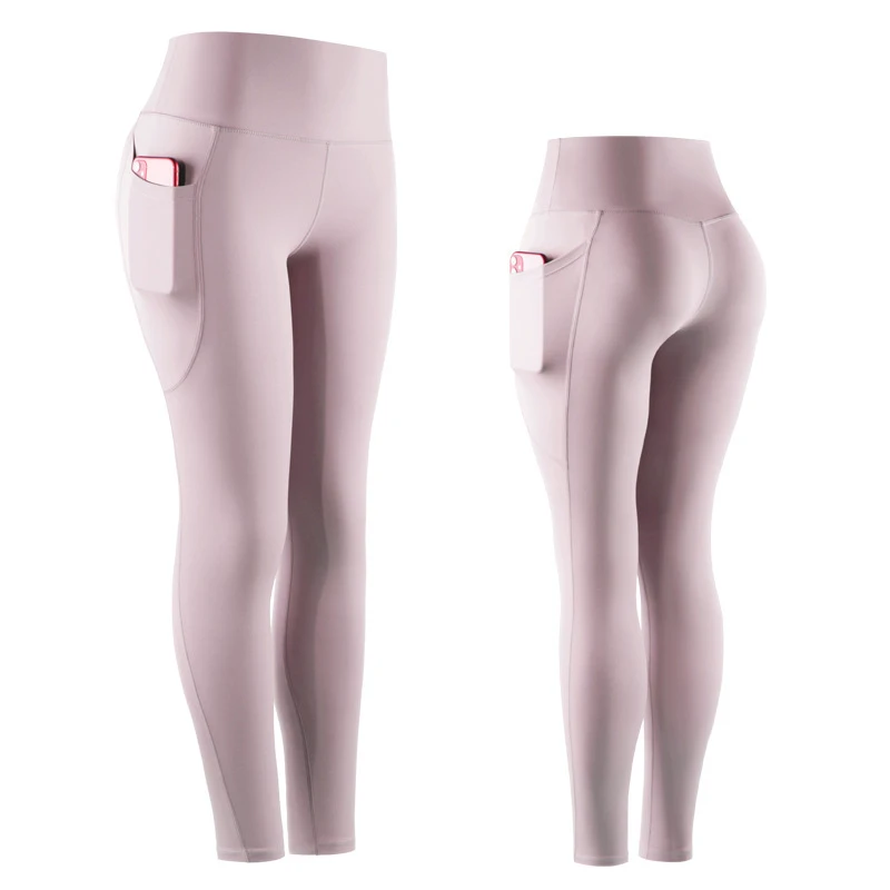 Women's High Top Sports Fashion Hip Lift Quick-drying Elastic Compression Fitness Pants High Elasticity Yoga Leggings