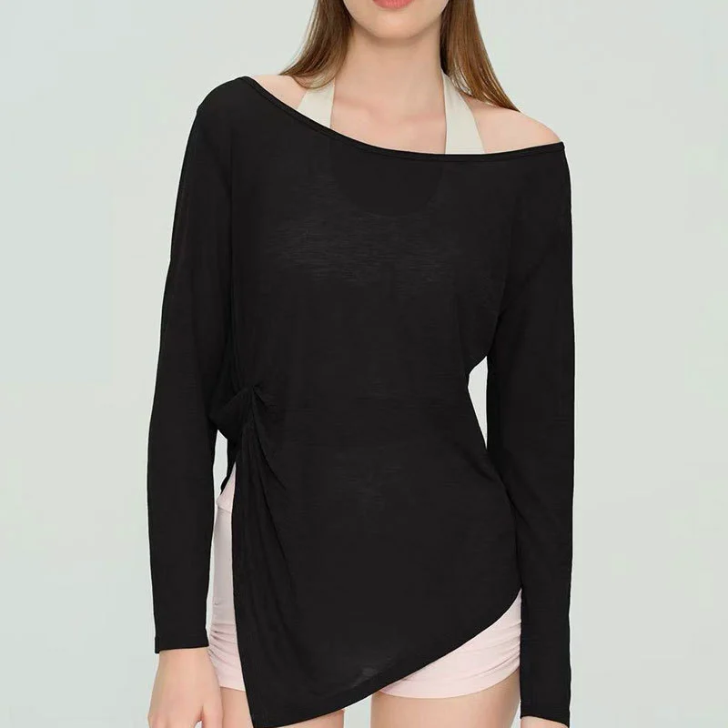 Core-Spun Cotton-Feel Polyester 340 GSM Spacer Knit, face view