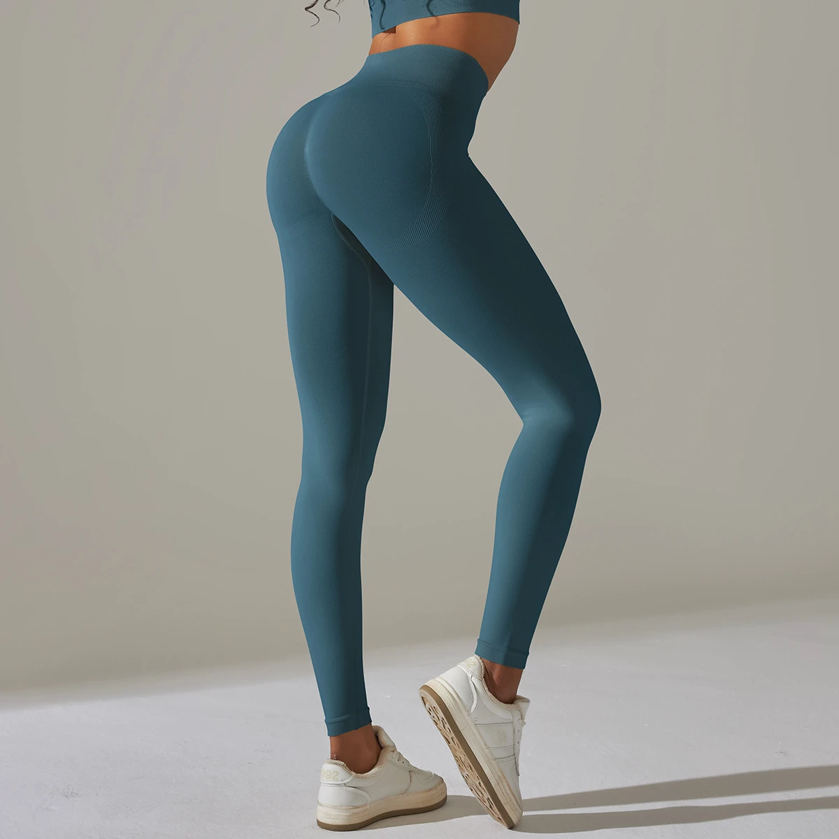 Seamless Sculpting Leggings for Women - High Waist Compression Yoga Pants with Butt Lifting Design