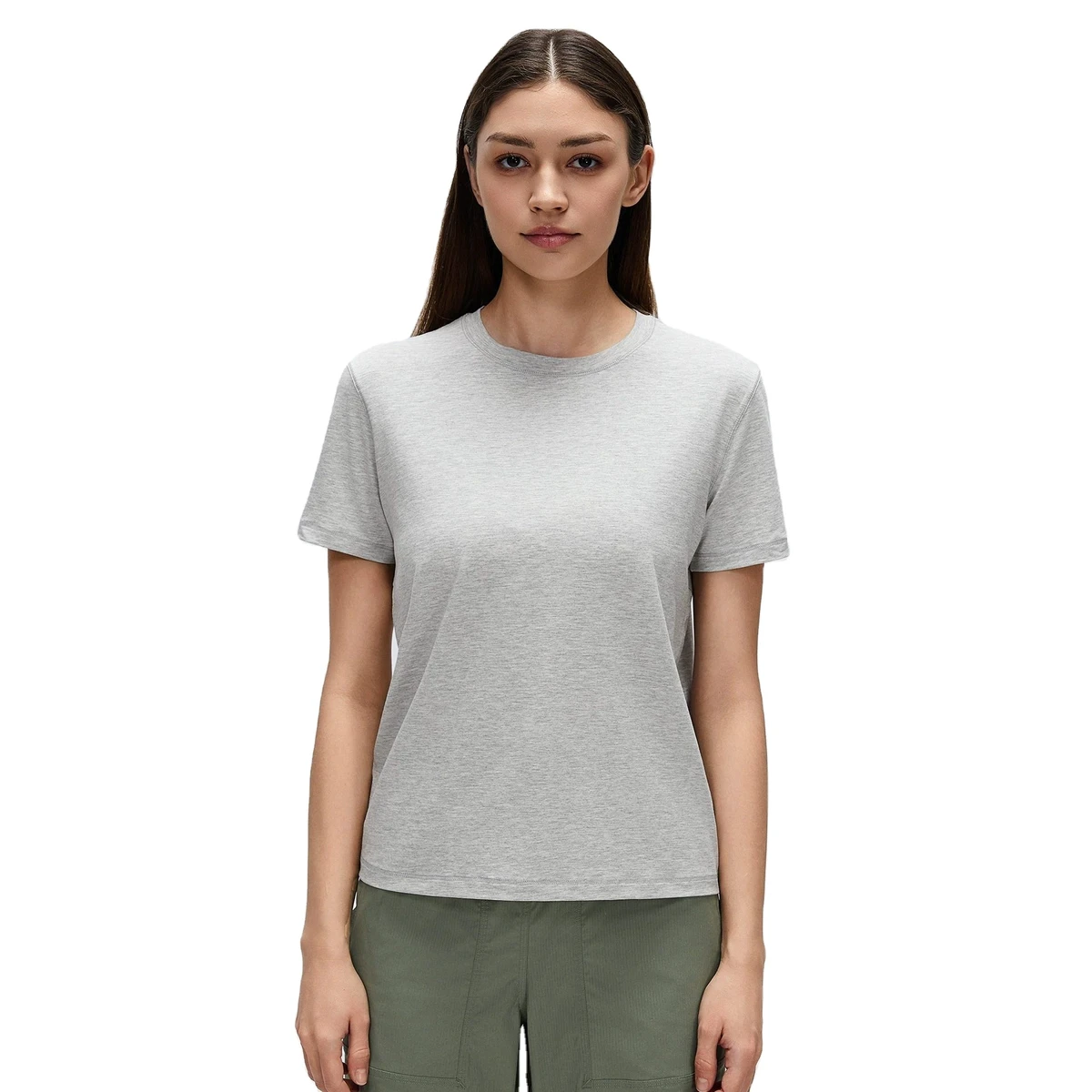 Eco-Friendly Lyocell Sportswear: 7 Color Quick-Dry Yoga T-Shirt for Women, 2026 Summer Latest Design, Breathable Fitness Wear