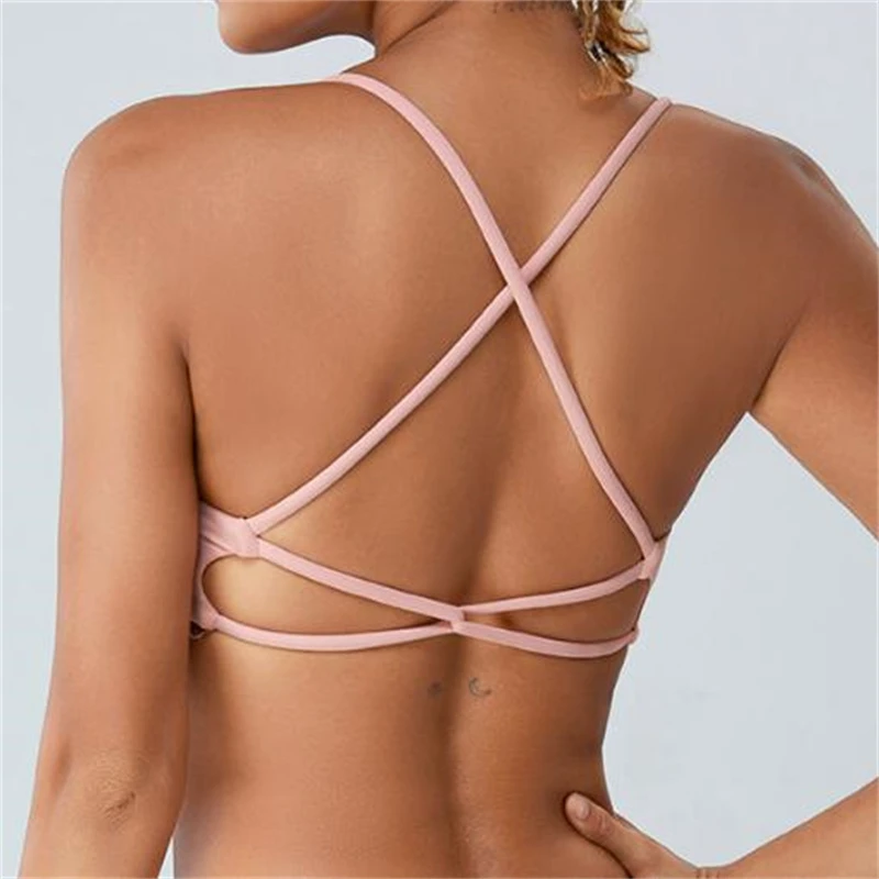 6-Piece Solid Halter Neck Crew Yoga Set Women Ribbed Mid-Waisted Casual Quick Dry Breathable women's sports bra
