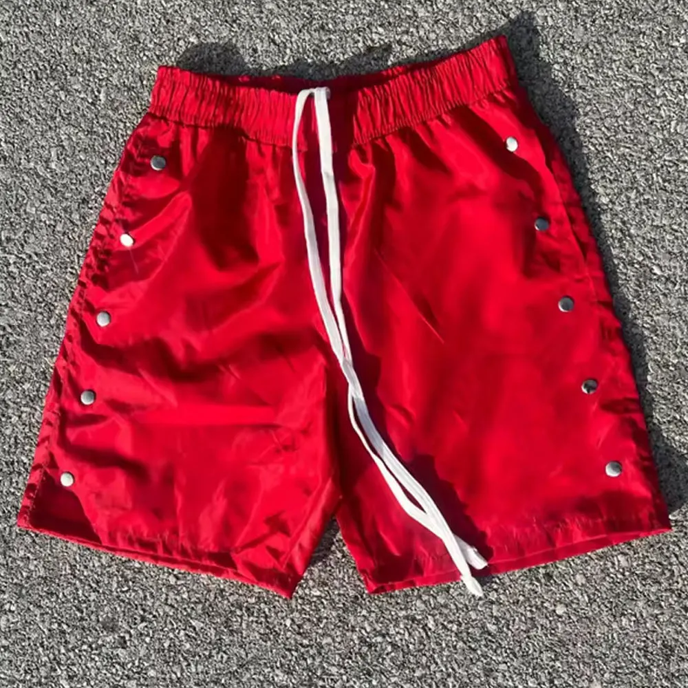 Best Summer Solid Canvas Drawstring Shorts for Men Plus Size Mid Waist Elastic Stretch Quick Dry Breathable Casual Gym Workout