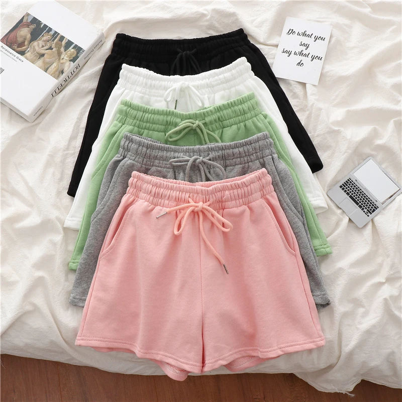 Casual Home Wear Spandex Shorts for Women 2022 Sexy Plus Size Activewear Shorts