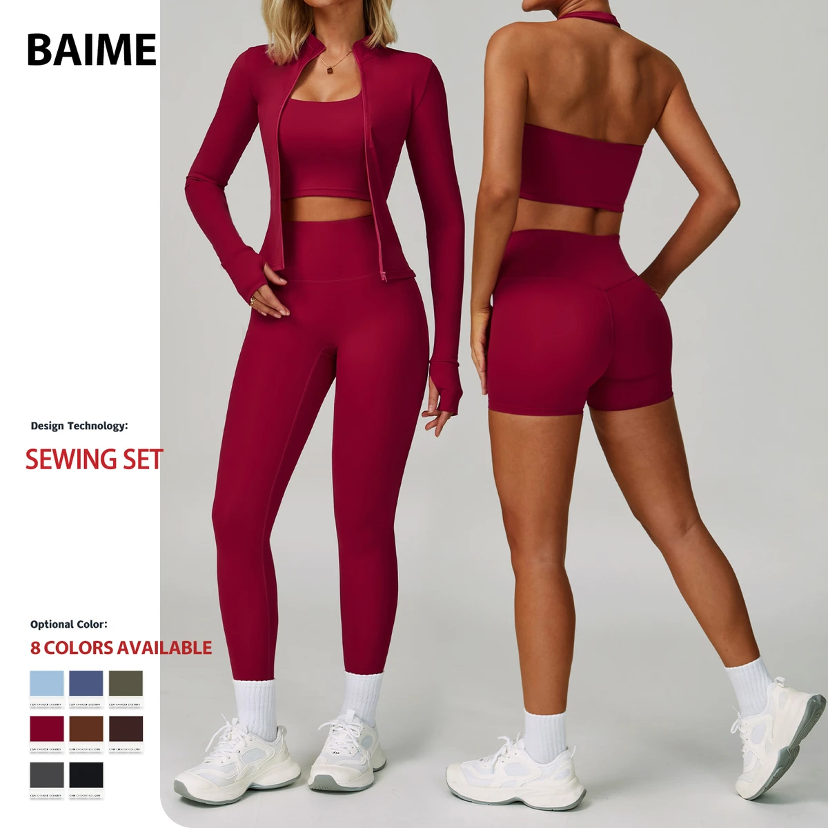 Customize Color Breathable Sports Fitness Yoga Wear Quick Dry Seamless Yoga Set Yoga Clothes for Women