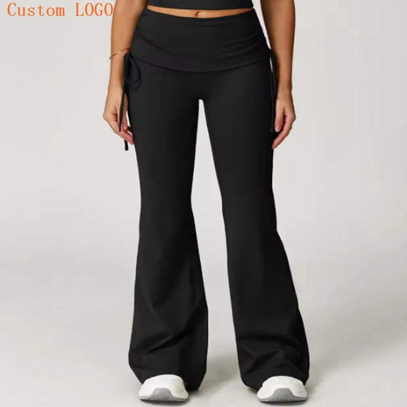 Girls' Set Oem Women Top Sports Bra and Leggings Set Flared Pants Plus Gym Wear high waist yoga leggings