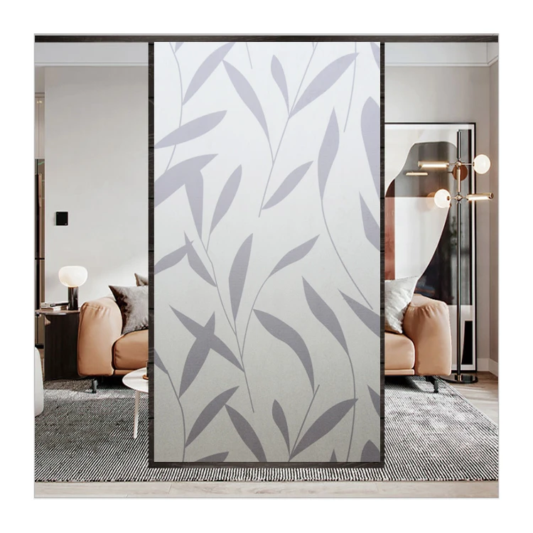 New Products Decoration Static Printing Home and Office Window Glass Film Vinyl Privacy