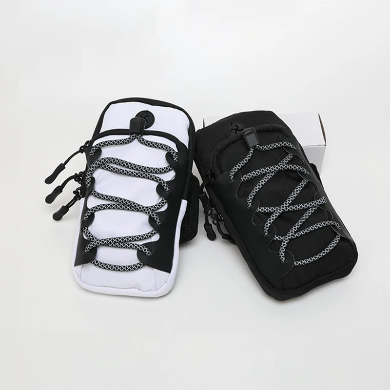 New Reflective Mobile Phone Arm Bag Sports Arm Cover Wrist Bag Outdoor Fitness Bag