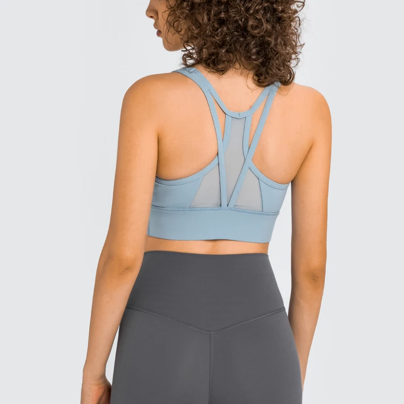 Best Selling Women Yoga Seamless Sports Bra High Impact Support for Sports Yoga GYM Fitness Training Bra Gym Tops Women