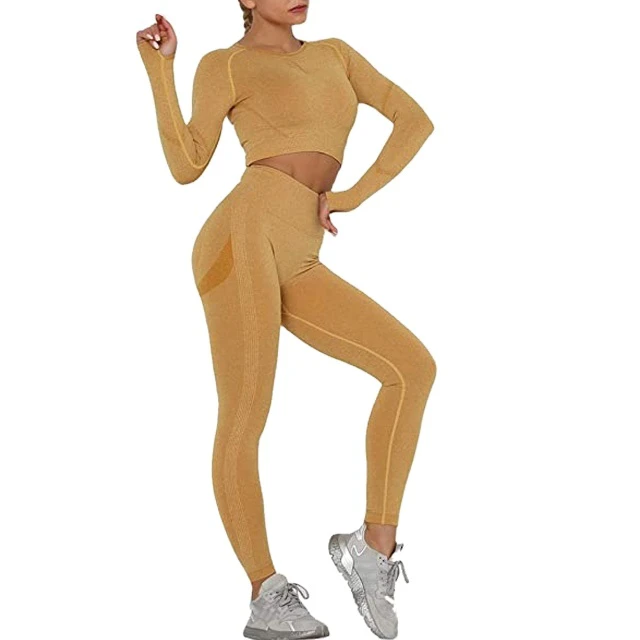 Premium Seamless Women Leggings & Top Set – High Quality OEM Yoga Gym Activewear Custom Fitness Suit