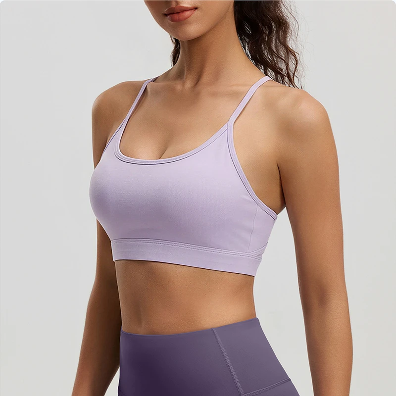 Quick Drying Women's Yoga Sports Bras High Support Breathable Halter Gym Wear Tank Top Mesh Vest for Fitness