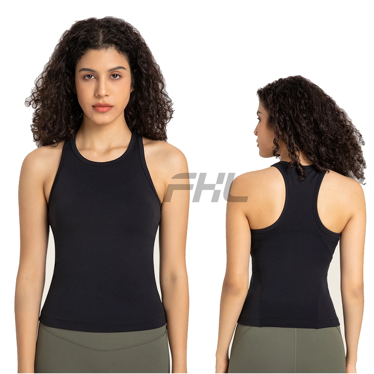 Fitness Women Workout Crop Top High Quality Women Tank Top Quick Dry Gym T Back tank Top Gym Wear Active Wear