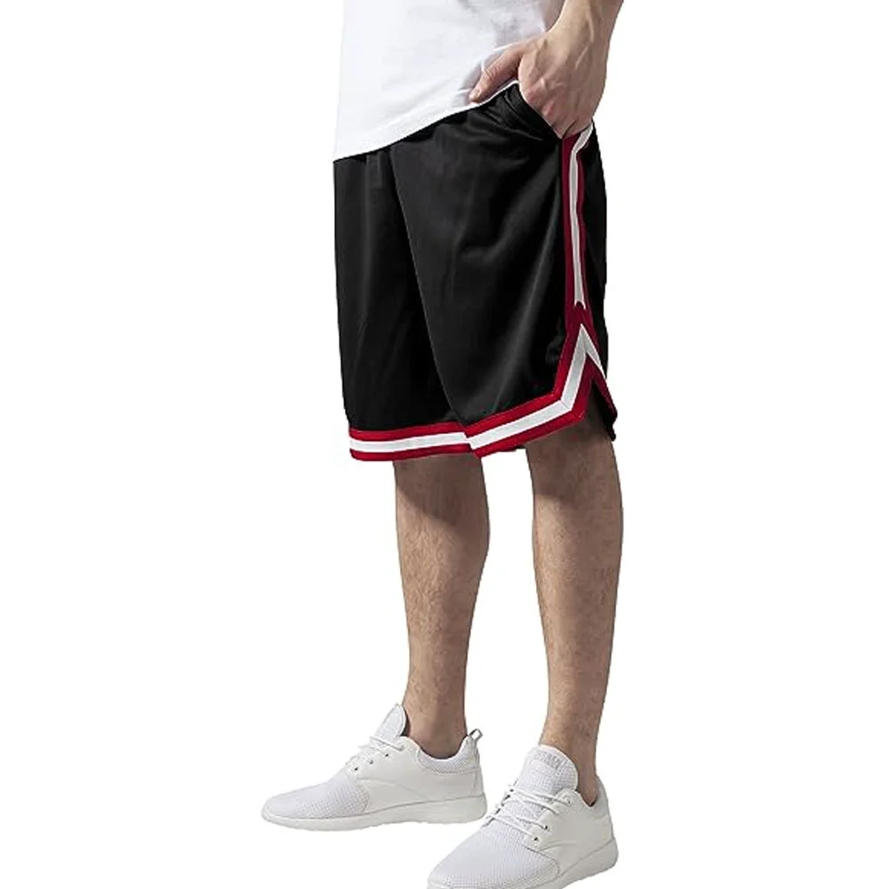 New High Strret Comfortable And Smooth Beach Running 100% Polyester Custom Plus Size Mesh Boys Men's Shorts With Customize Logo