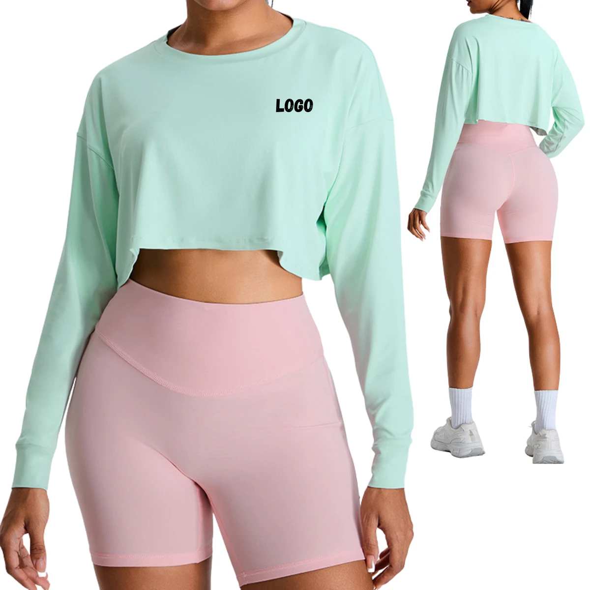 Pique Knit construction shown at close range