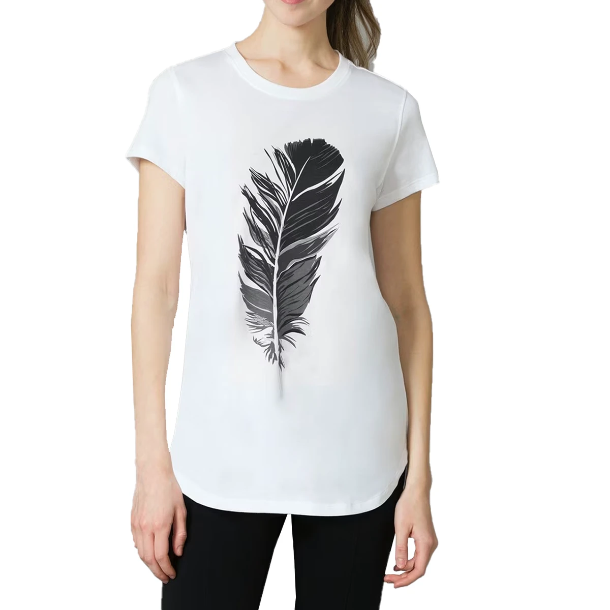 Best High Quality Custom Women's Loose Fit Summer T-Shirts 100% Cotton Breathable Streetwear with Customizable Options