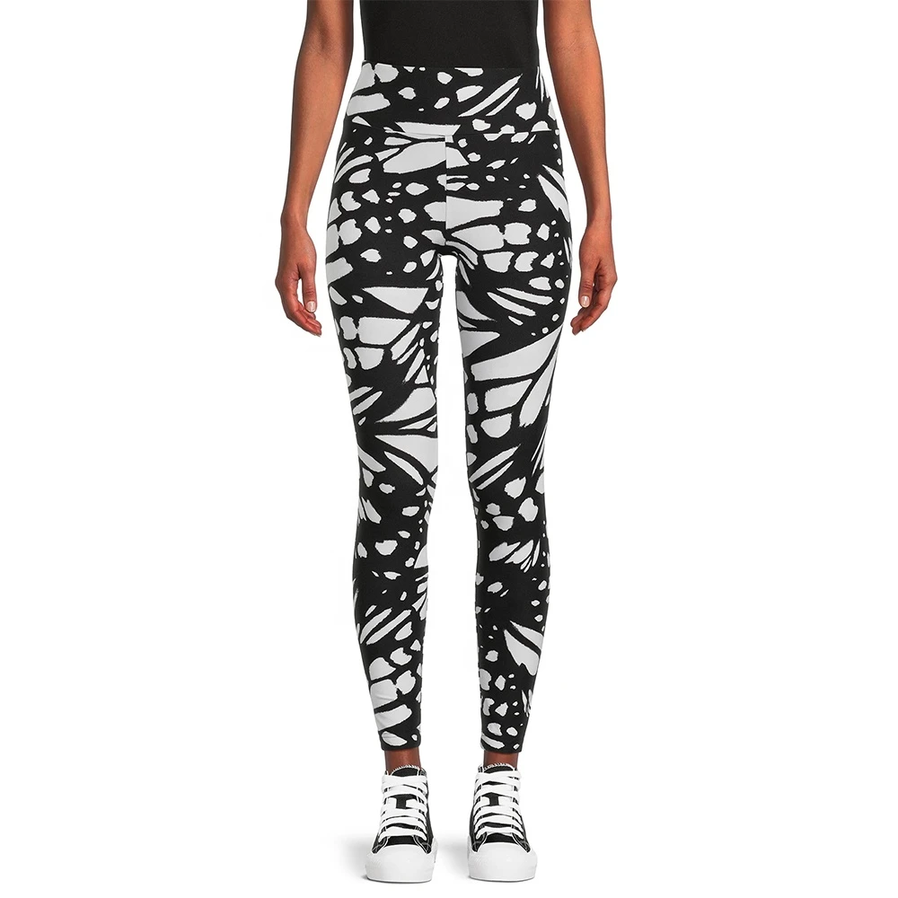 Lightweight Spandex Polyester Yoga Leggings for Women Breathable Quick Dry Stretchy Fitness Workout Pants High Waist Gym Wear