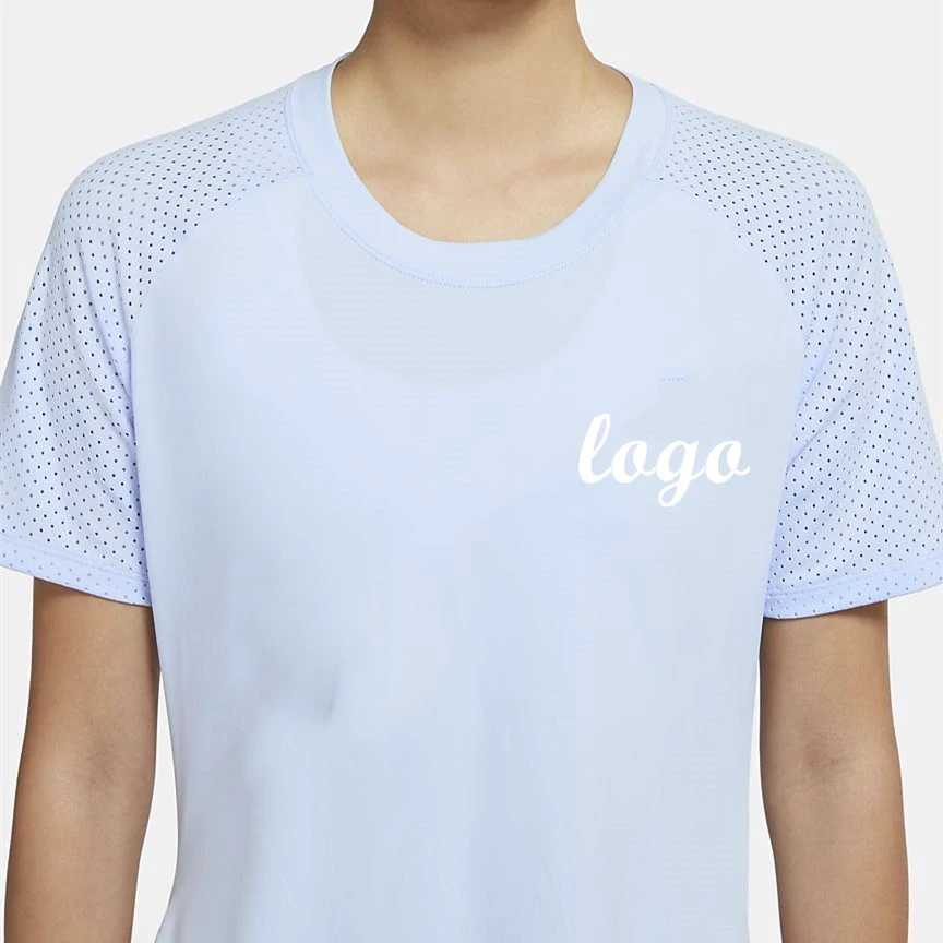 Quick-drying Sports Short-sleeved T-shirt Women's Summer Thin Yoga Clothing Slim-fit Slimming Running Mesh Fitness Top