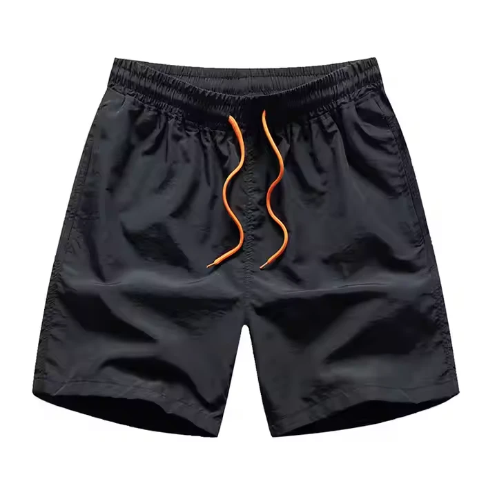 Summer Nylon Fitness Quick Dry Elastic Waist Training Shorts Waterproof Plus Size Men's Beach Shorts