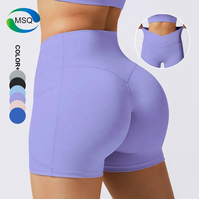 Women's V Cut Waist Leggings Gym Activewear Quick Dry Fitness XS XXL Workout Yoga Pants Compression Stretch Shorts for Women