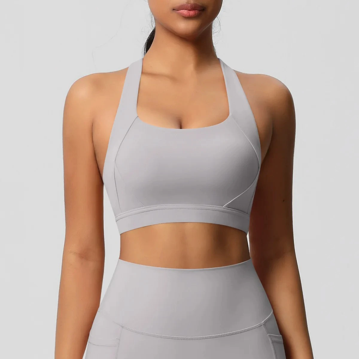 Women's sports underwear Invisible bra seamless breathable comfortable elastic shockproof underwear without steel rings