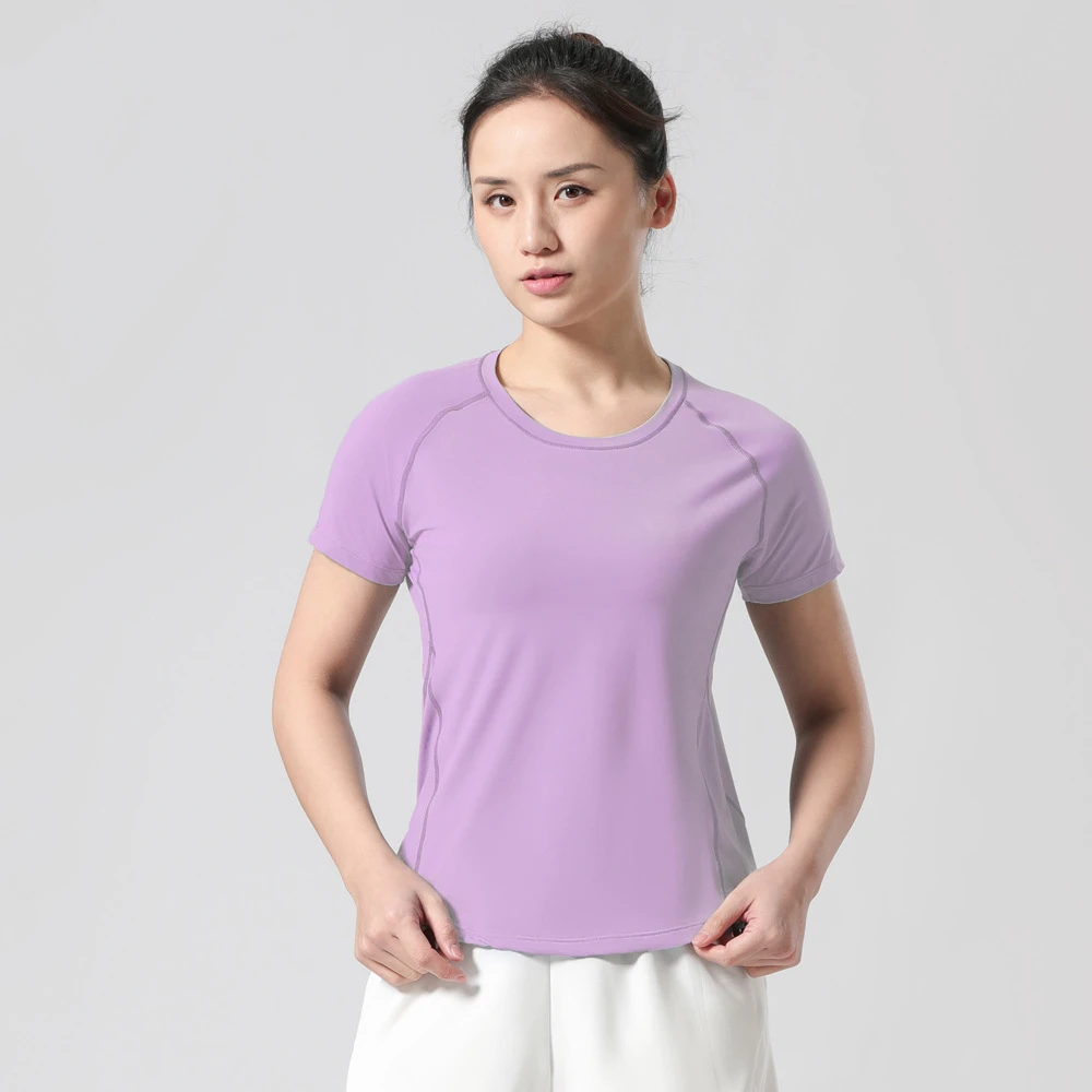Women Workout Shirts Athletic Tee Dry Fit Yoga Gym Basic Tops Women's Dry Fit Short Sleeve T Shirts Athletic Workout Tee Tops