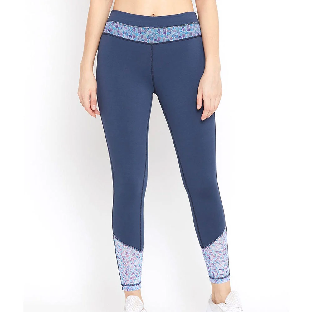 Latest Design Customized High Elastic Waist Solid Pattern Women Yoga Leggings Light Weight Four-Way Stretch Breathable Wholesale