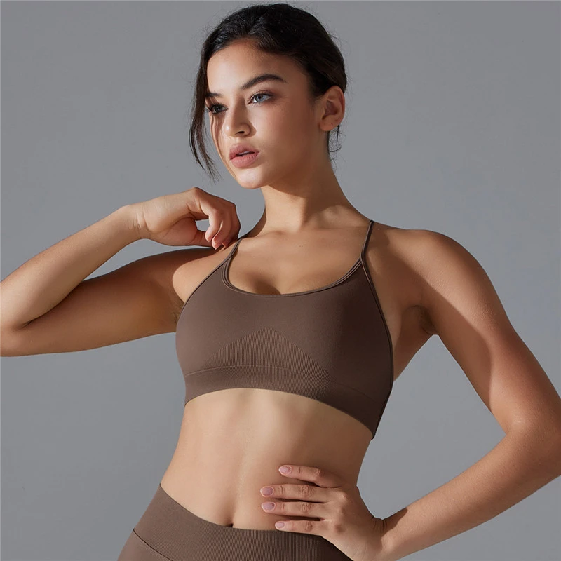 Sportswear Women Twist Front Yoga Sports Bra Compression Shorts Wide Leg Legging Set Workout Gym Fitness Yoga Sets for women