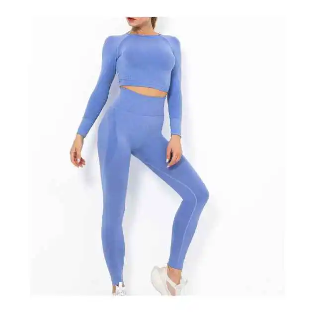 Wholesale High Quality Quick Dry Breathable Yoga Sets Women Gym Fitness Sets Custom Gym Workout Fitness Women Yoga Sets