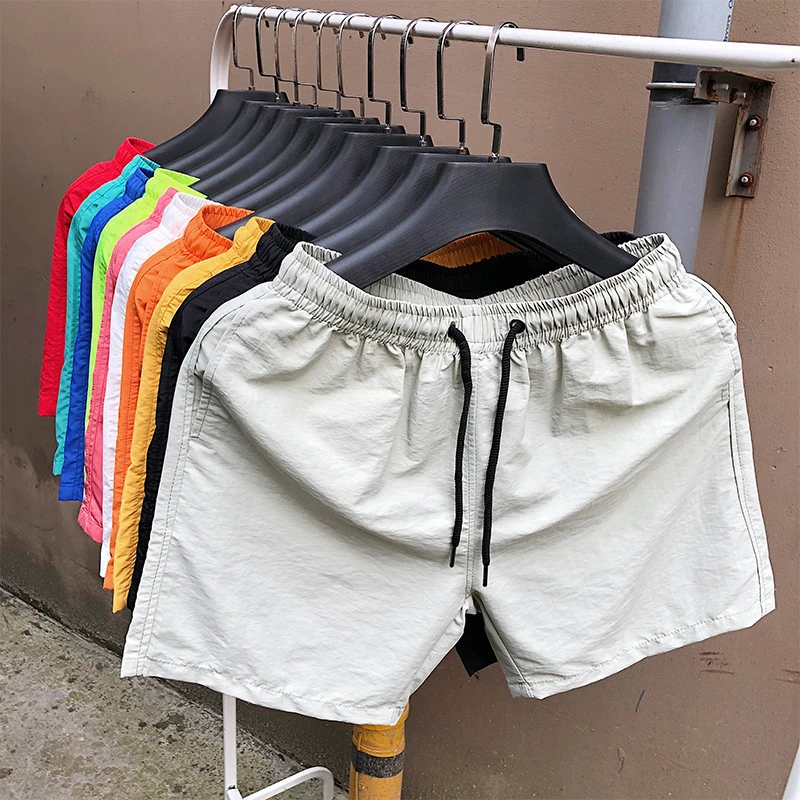 Wholesale CustomLogo Men's CasualShorts Quick Dry Breathable Summer Beach Board Shorts Multi Color Lightweight Sports Gym Shorts