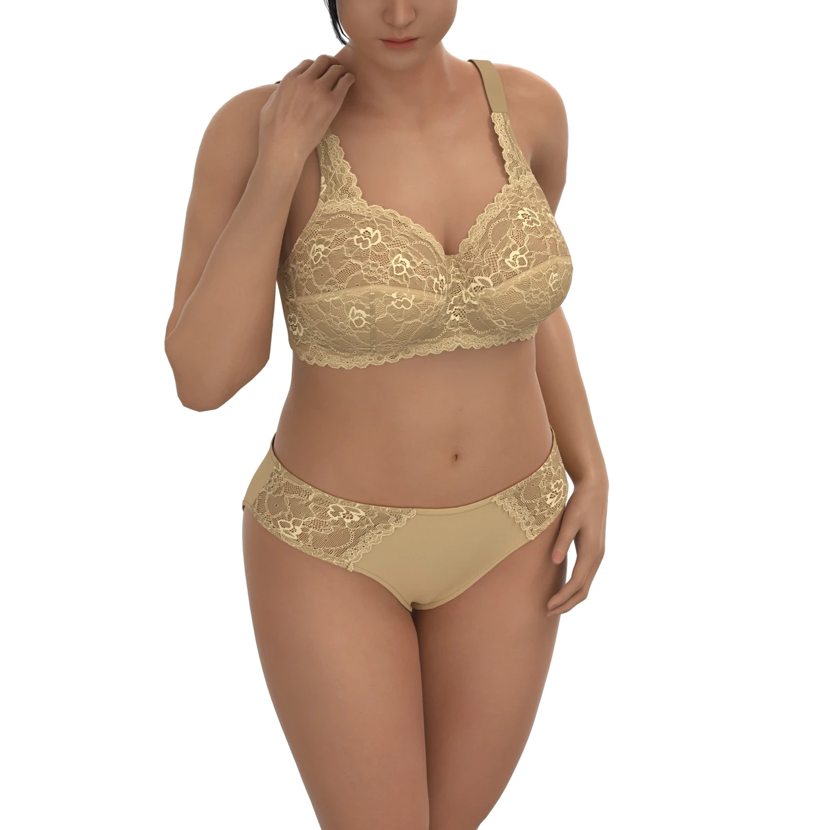 Women Sports Bra and Pantie Set Breathable Stretch Underwear Lingerie for Active Lifestyle and Daily Comfort Panty and Bra Se