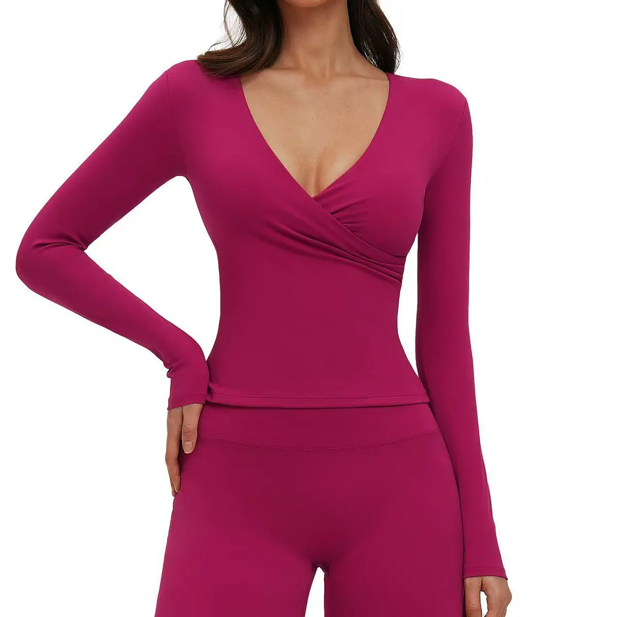 New Style Sporty Tight-fitting Top for Casual Yoga