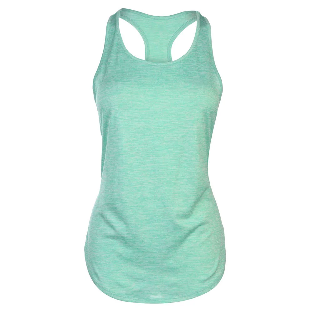 Women's Summer Breathable Eco-Friendly Workout Tank Top-Backless Mesh Singlet for Gym & Yoga High Quality Sublimated Fabric