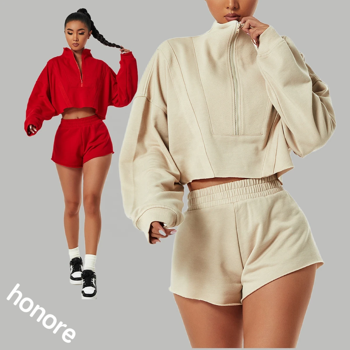 Breathable Mesh fabric prepared for Yoga Sets production