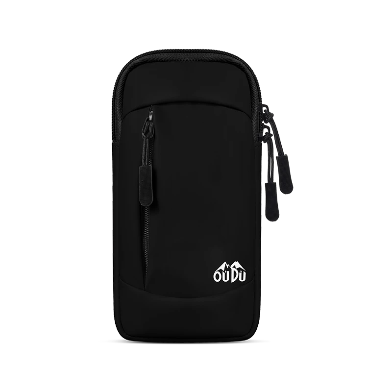 HUALIAN Running Sports Cycling Hiking Gym PU Mobile Phones Holder Armband Waterproof Arm Bag Armband for Men Women