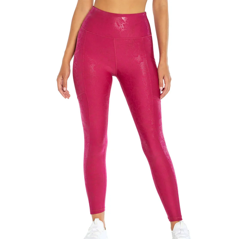 High Quality Premium Customized Color Solid Stretchable High Waist Breathable Spandex Nylon Women Yoga Leggings Full Length