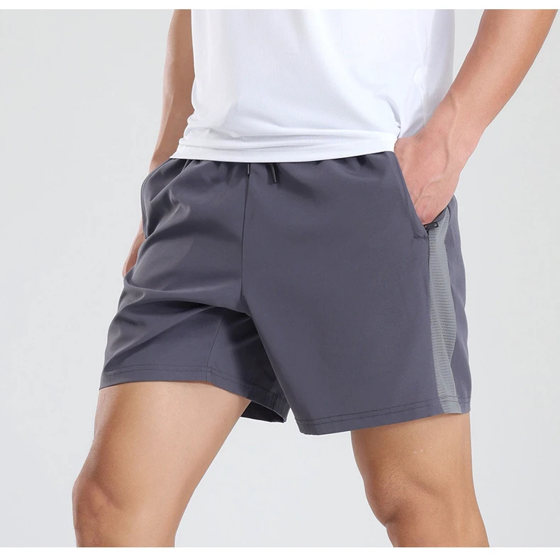 Custom Men's Sports Shorts Mid Elastic Waist Plus Size Shapers Breathable Eco-friendly Mesh Print Quick Dry Casual 100%