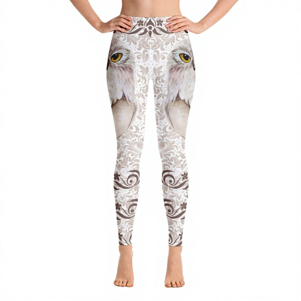 High Quality Custom Women Legging Solid Eco-Friendly Breathable Spandex/Polyester Full Length High Waist Fitness Sports Wear