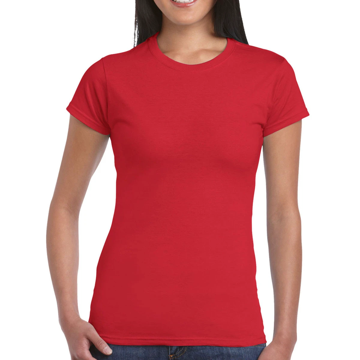 100% Cotton Women's T-shirt Loose Over Size t Shirt High Street Women's Summer Round Neck Big and Tall Shirts