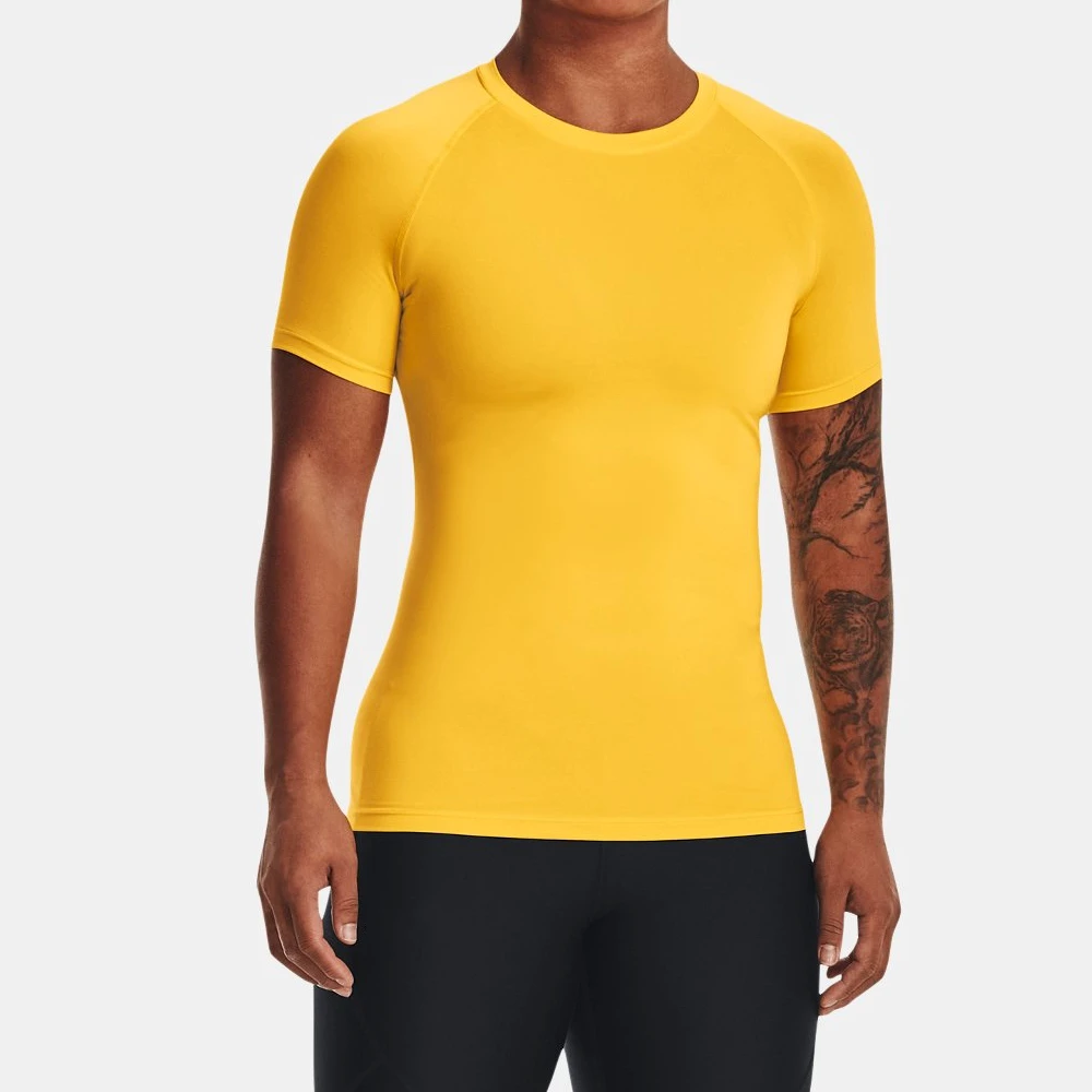 Women Active Wear Breathable Ladies Compression Shirts / Ladies Gym Yoga Fitness Short Sleeve Cotton O Neck T Shirt