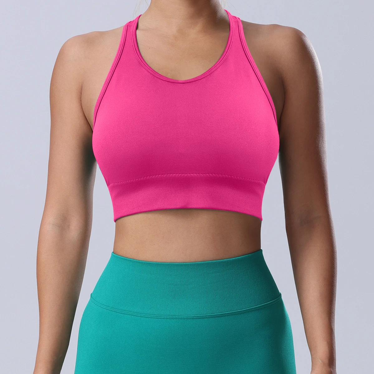 2025 New High Support Yoga Tank Top Moisture Wicking Seamless Fitness Vest for Women Sexy Style Knitted Spandex for Summer