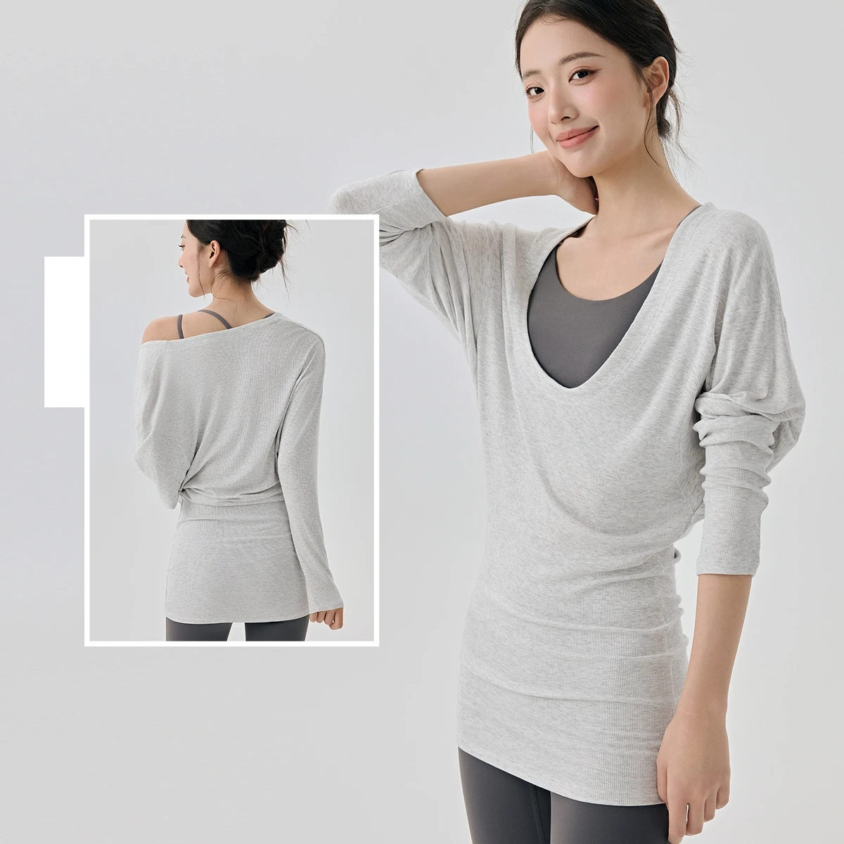 Outdoor Wear High Elastic Long Sleeves Gym Fitness Clothes Slim Sports Running Comfortable Women Yoga Wrap Top