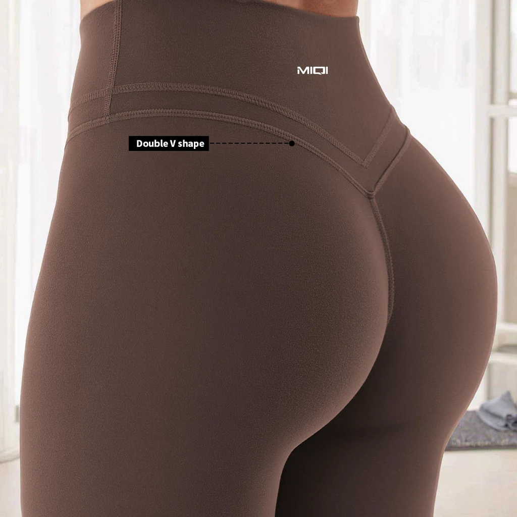 Nylon Spandex Activewear Yoga Leggings Sports Fitness Workout Leggings Tummy Control Butt Lift Yoga Pants
