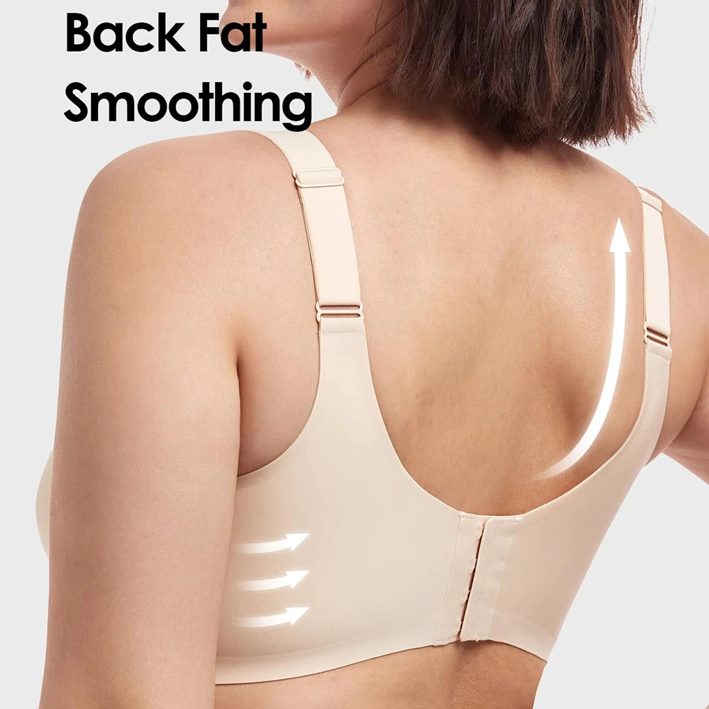 High Quality Girls Athletes Sports Bra Soft and Comfortable Yoga Bra with Custom Logo Embroidery Sexy Strapless Seamless Set